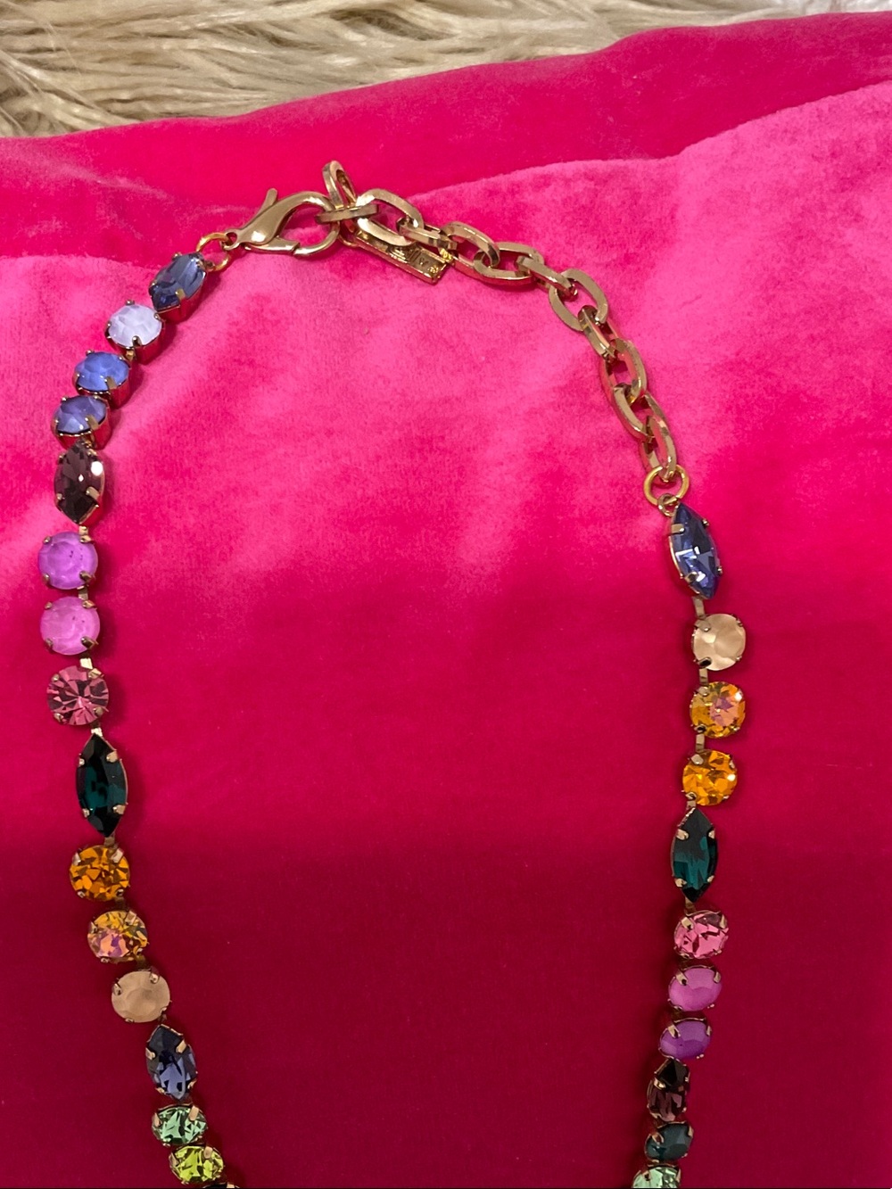 Tova multicolored Crystal Statement Necklace - Women Jewelry - Picture 2 of 3